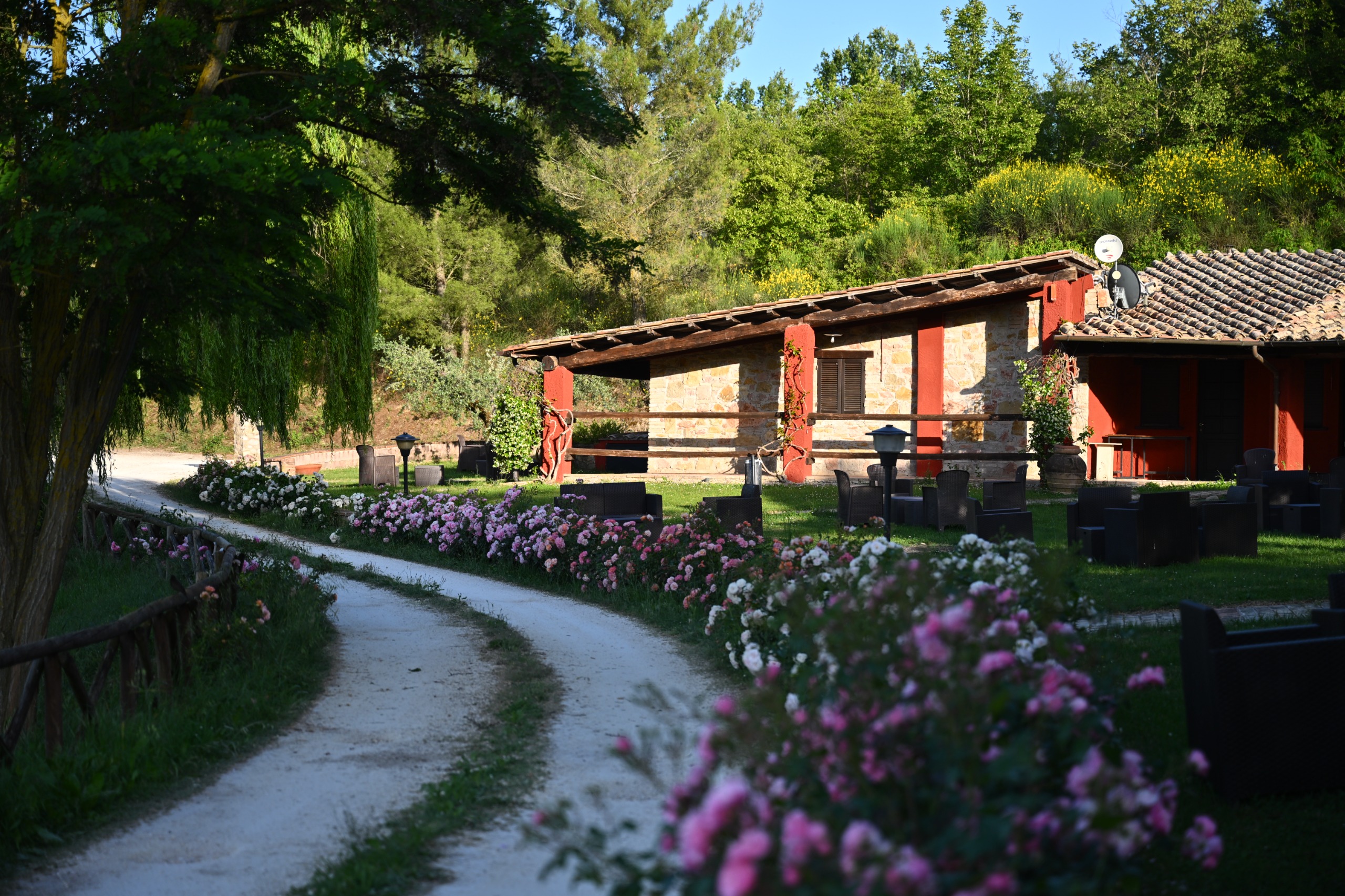 Gli spazi per eventi del Poggio dei Pettirossi